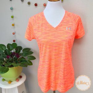 Hi-Vis UA Heatgear Short Sleeve Tech Sport Top